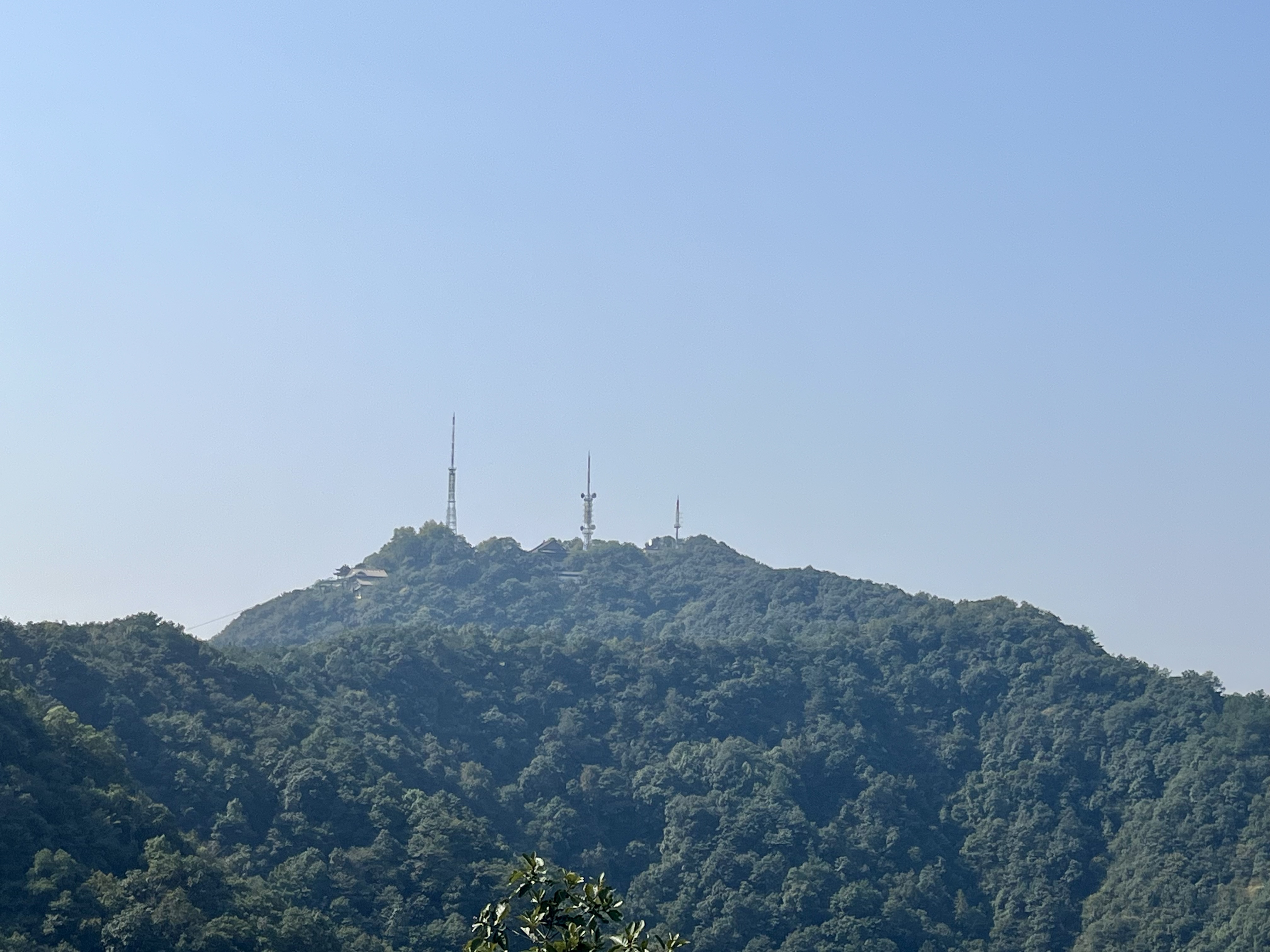 Forest trail near Lingyin Temple in Hangzhou